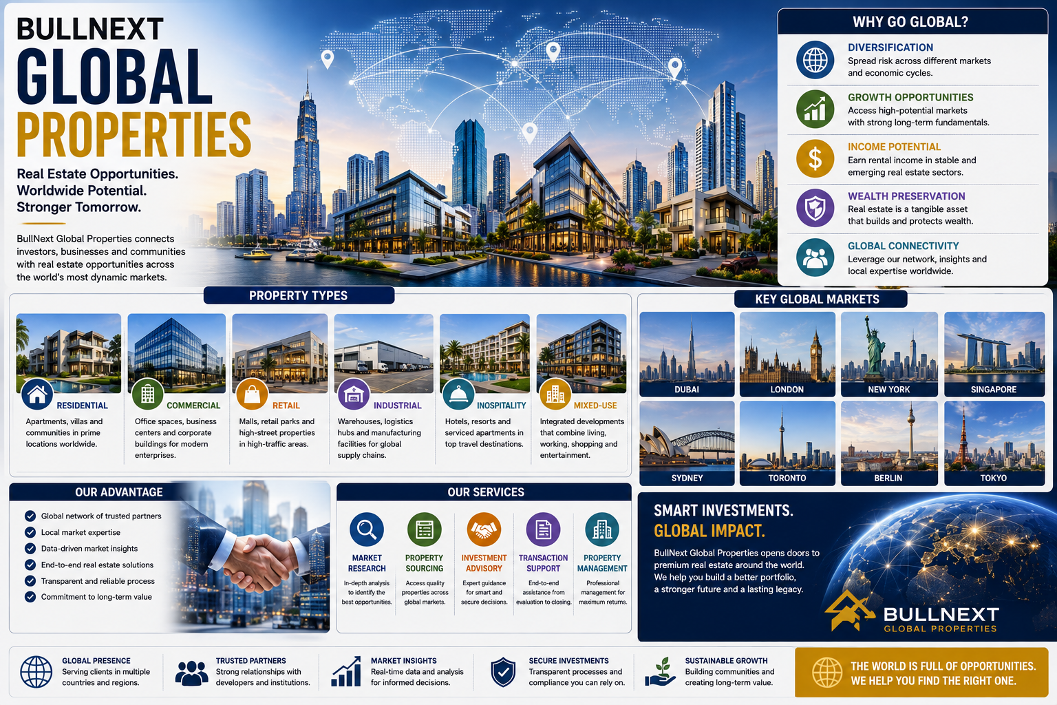BullNext Global Properties: Understanding Real Estate Opportunities Around the World