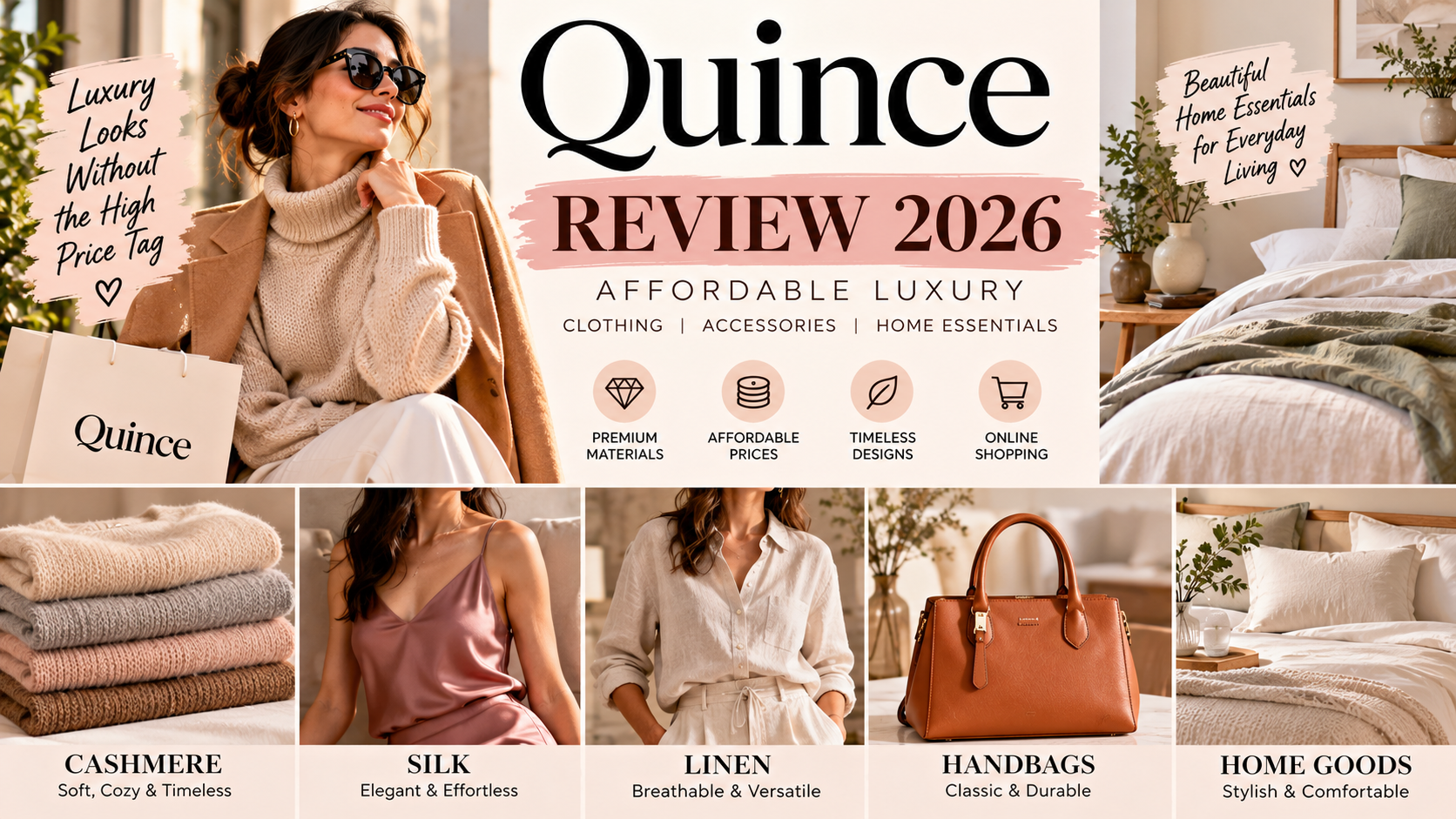 Quince Review 2026: Affordable Luxury Clothing, Cashmere, Silk, and Home Essentials