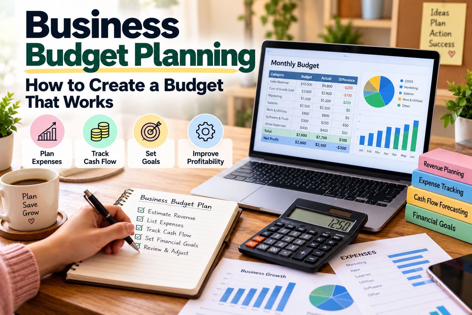 Business Budget Planning: How to Create a Budget That Works