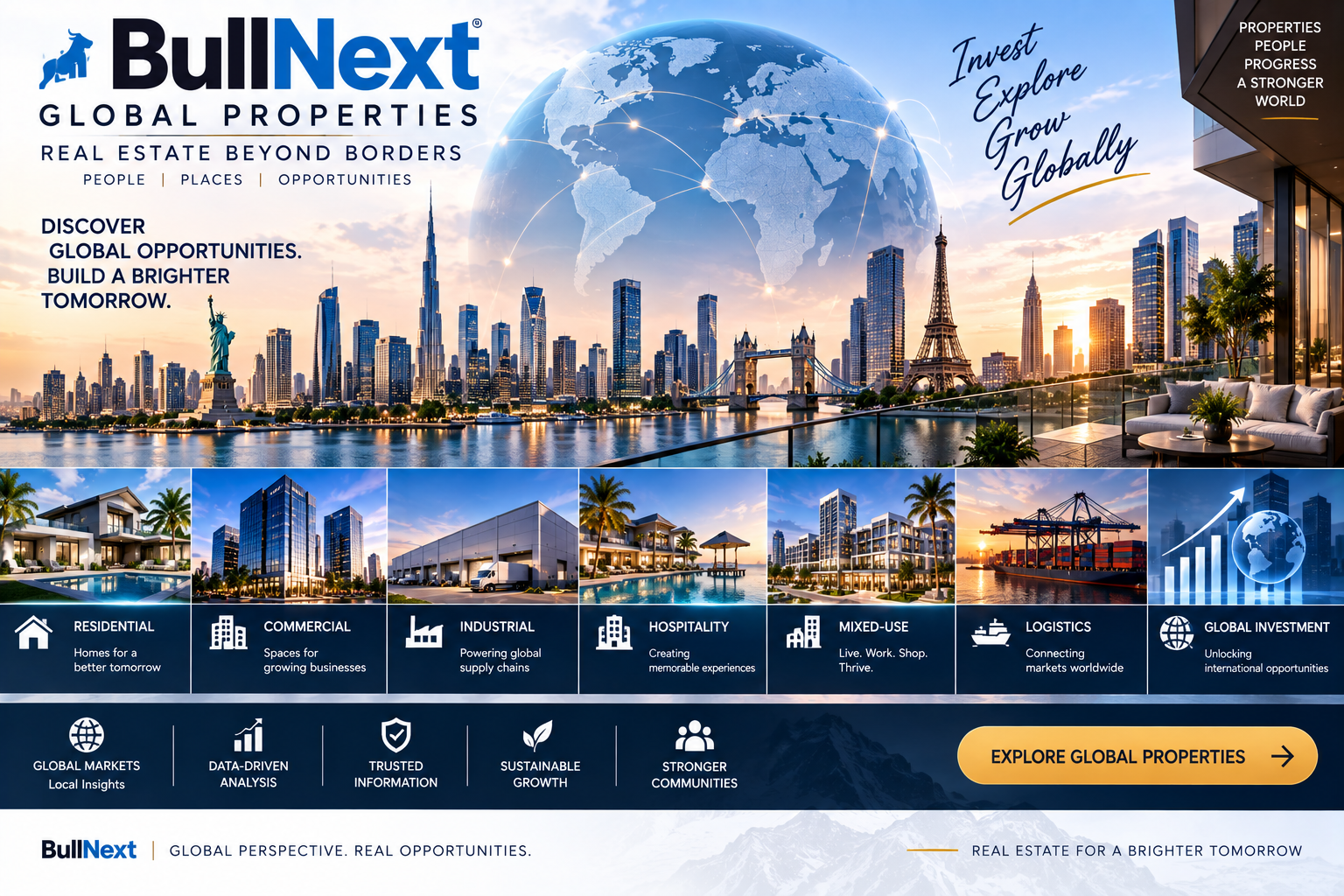 BullNext Global Properties: Exploring Real Estate Opportunities Around the World