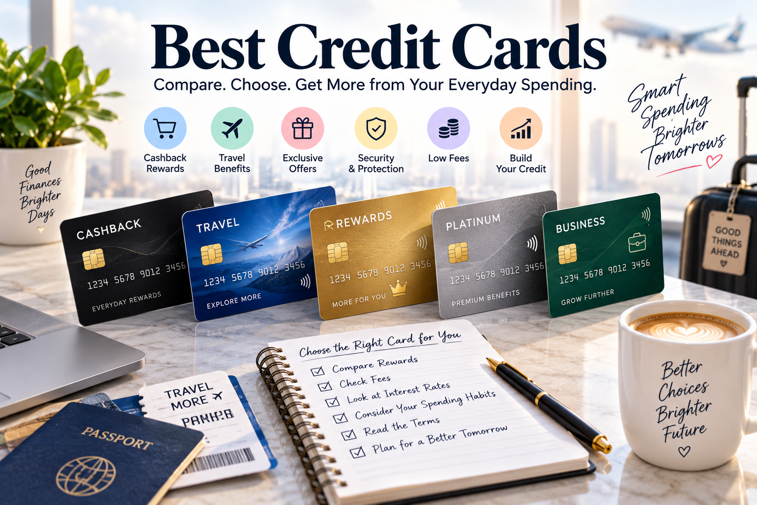 Best Credit Cards: How to Choose the Right Credit Card for Your Needs
