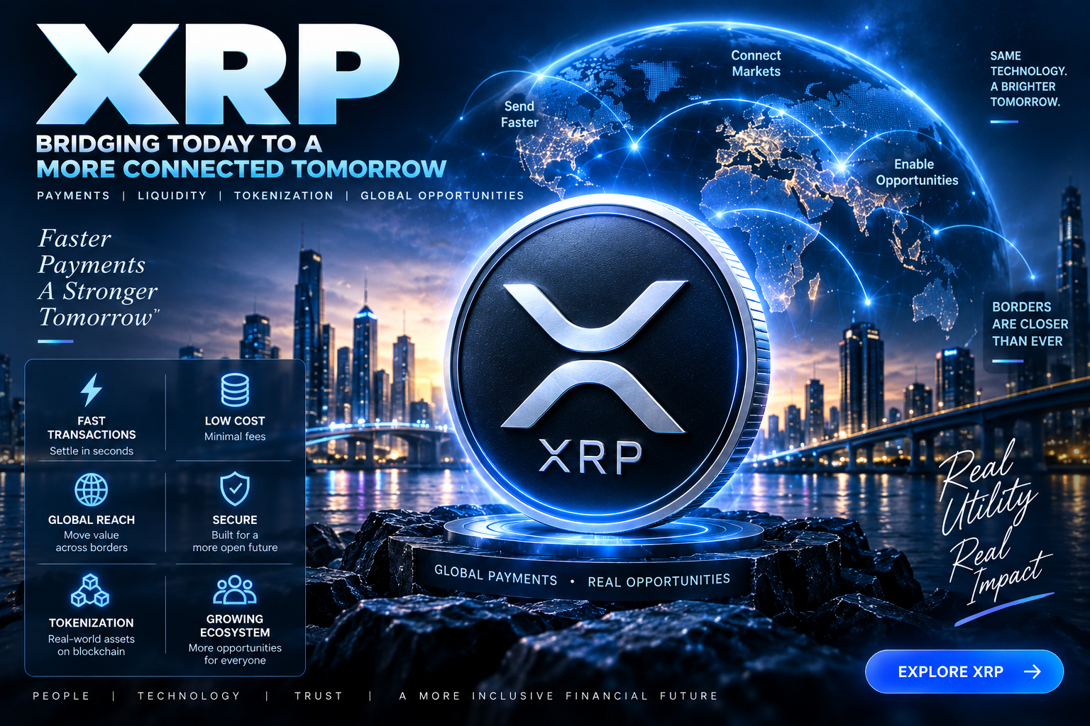 XRP and the XRP Ledger: Exploring the Future of Fast Digital Payments and Blockchain Finance