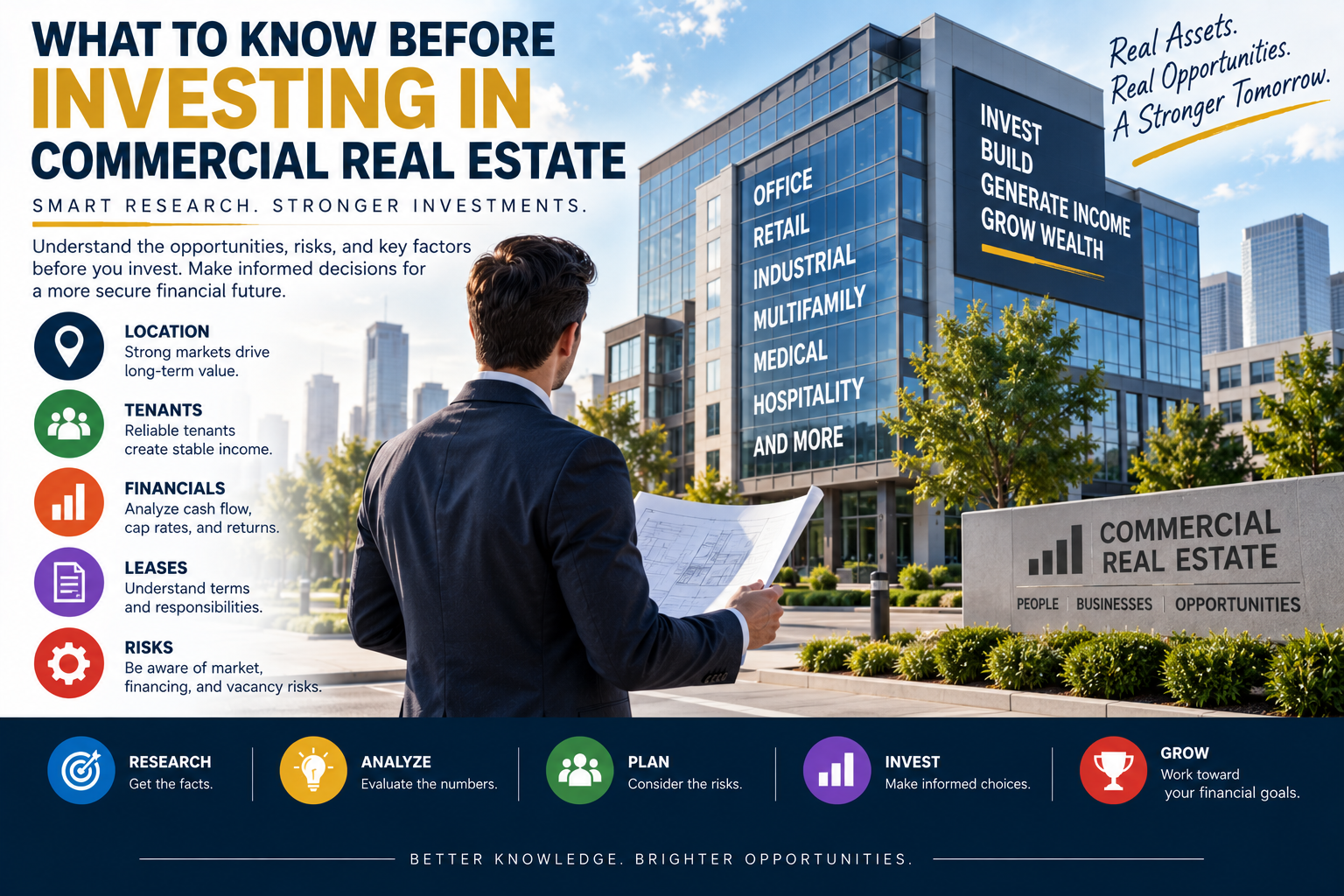 What to Know Before Investing in Commercial Real Estate