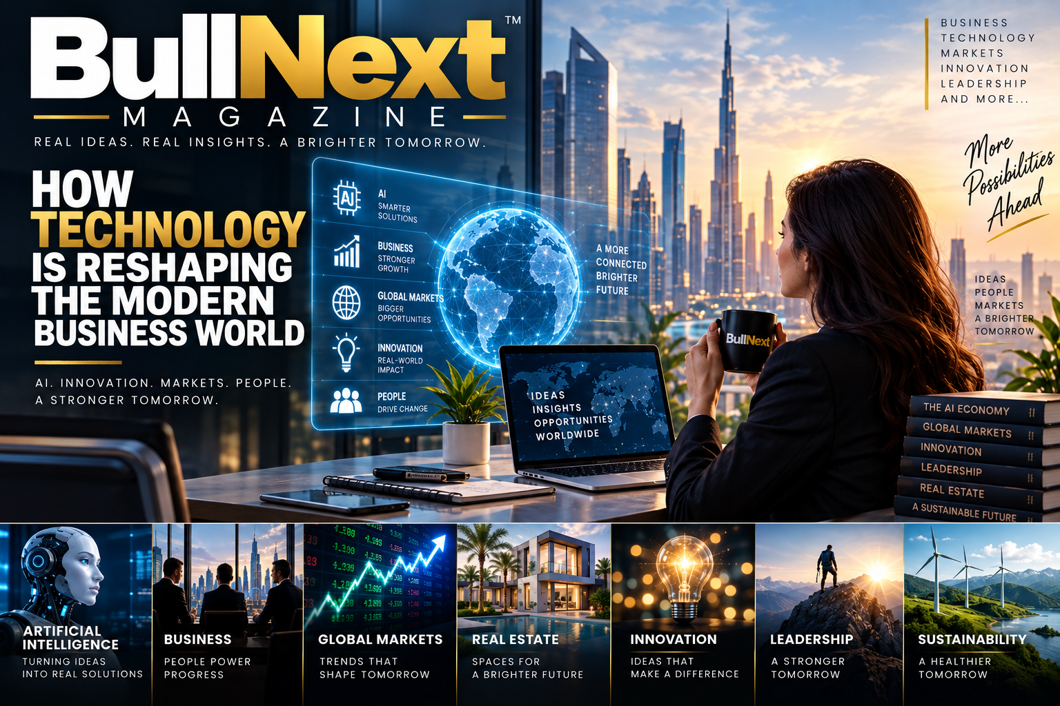 BullNext Magazine: How Technology Is Reshaping the Modern Business World