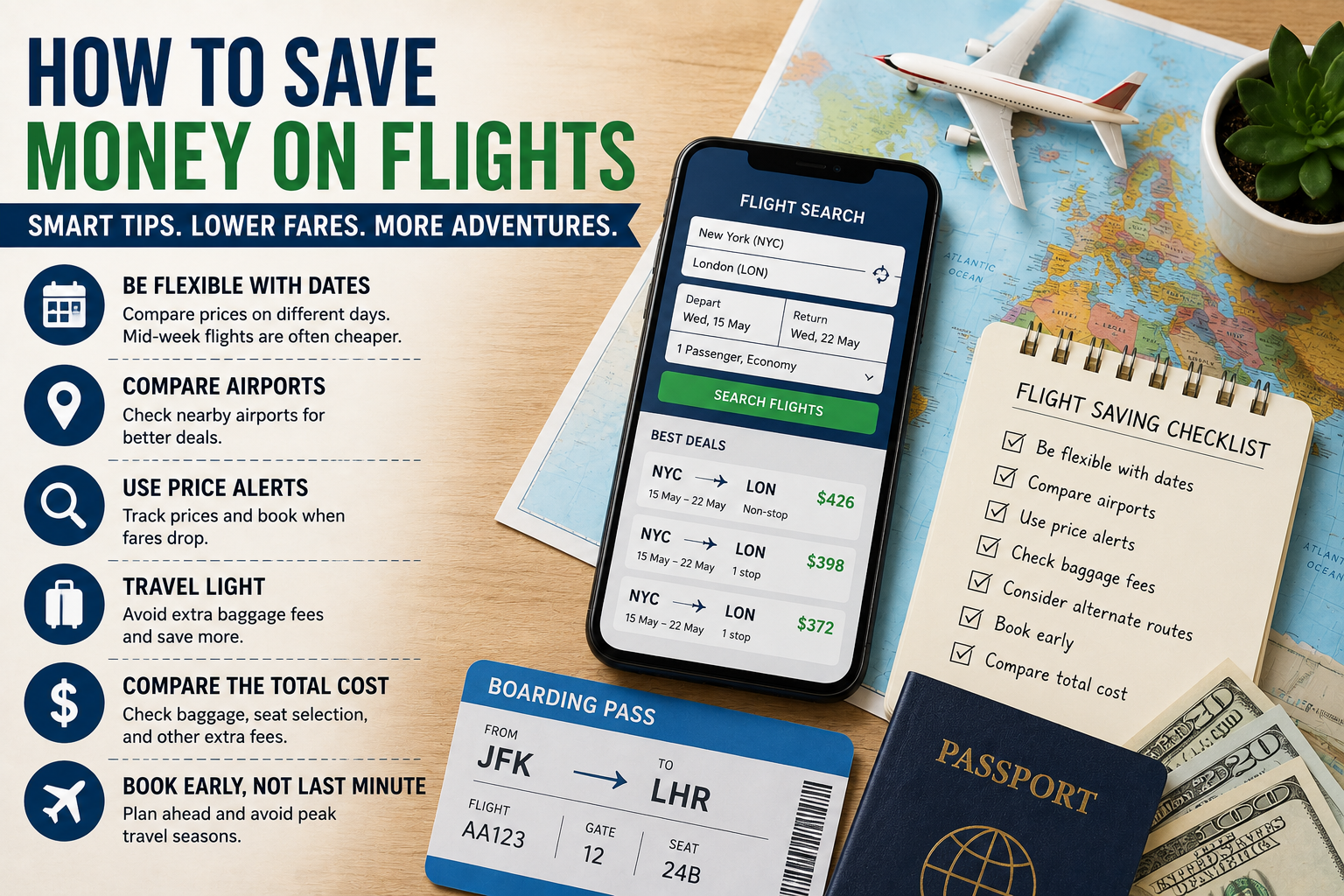 How to Save Money on Flights: Practical Tips for Travelers