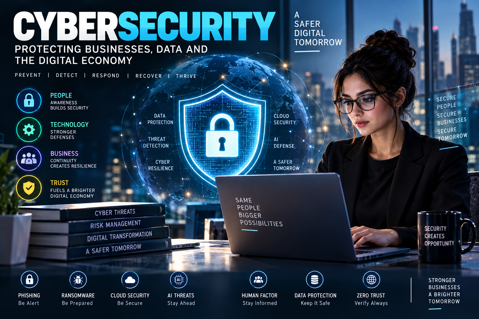 Cybersecurity: Protecting Businesses, Data and the Digital Economy