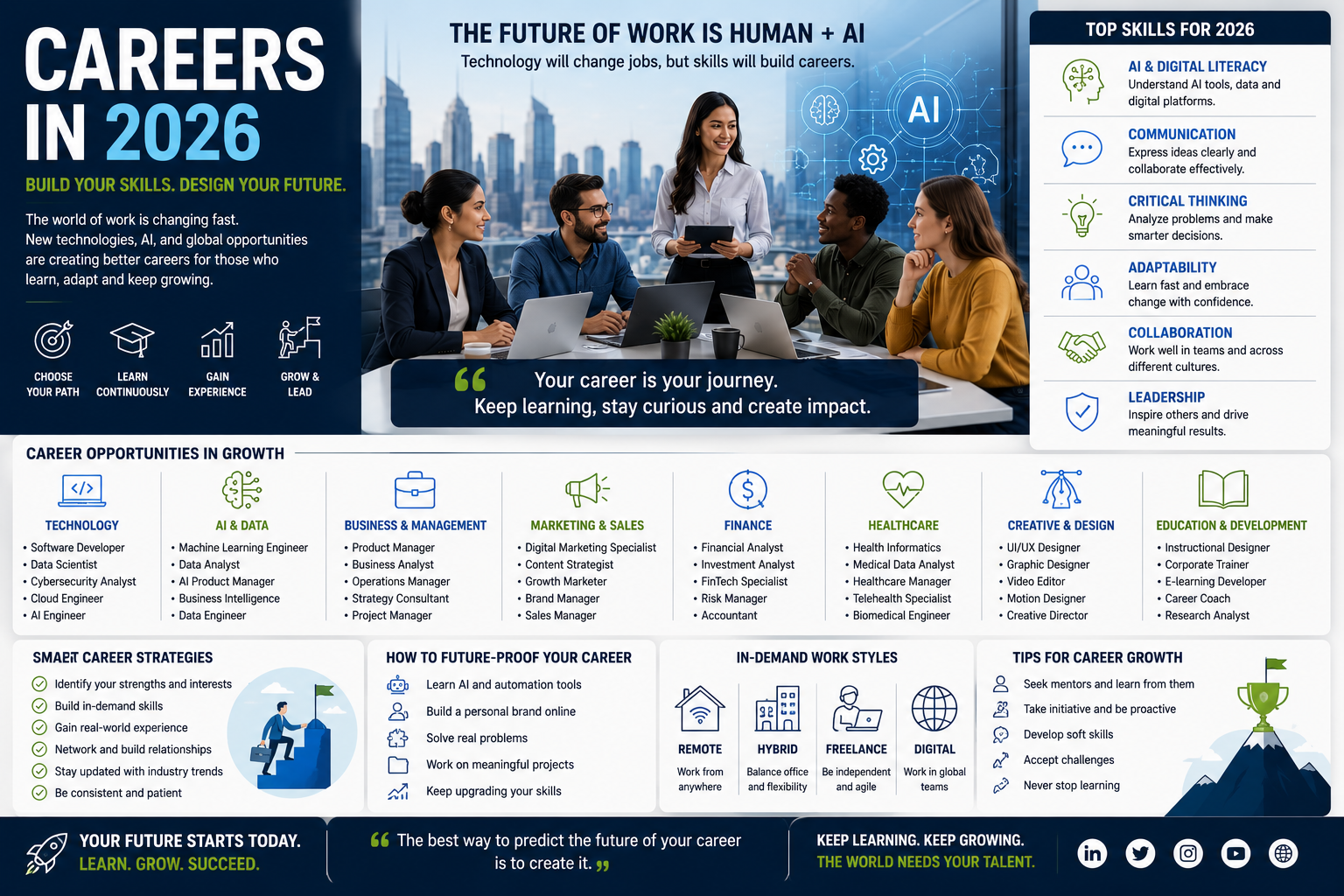 Careers in 2026: Building Skills for the Future of Work