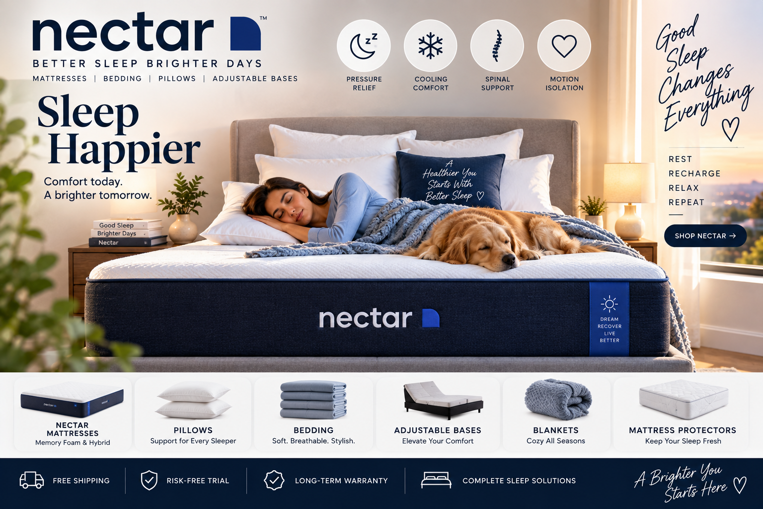 Nectar Deals and Brands: Mattresses, Sleep Products, and Smart Shopping Guide