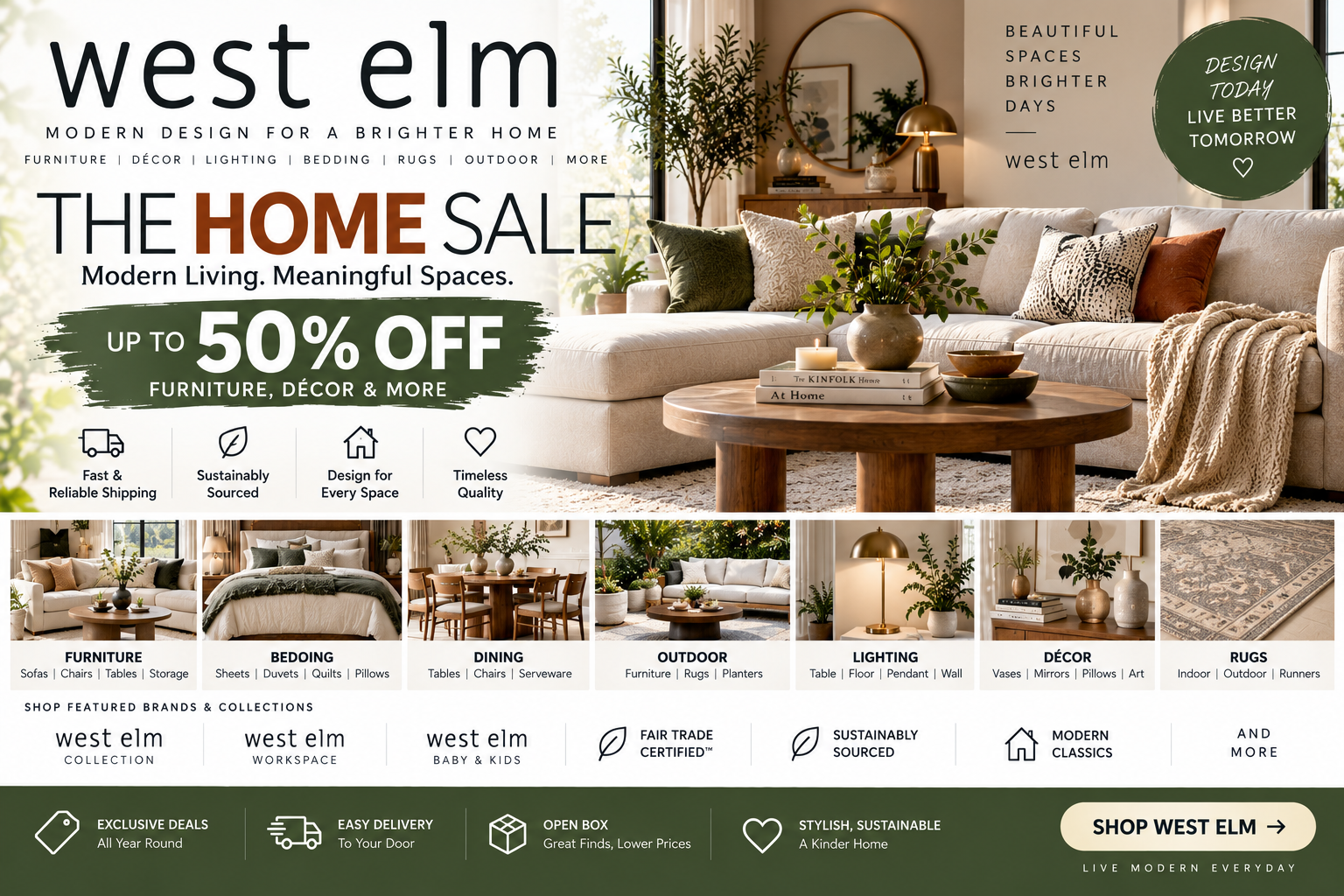 West Elm Deals and Brands: Complete Guide to Modern Furniture, Home Décor, and Savings