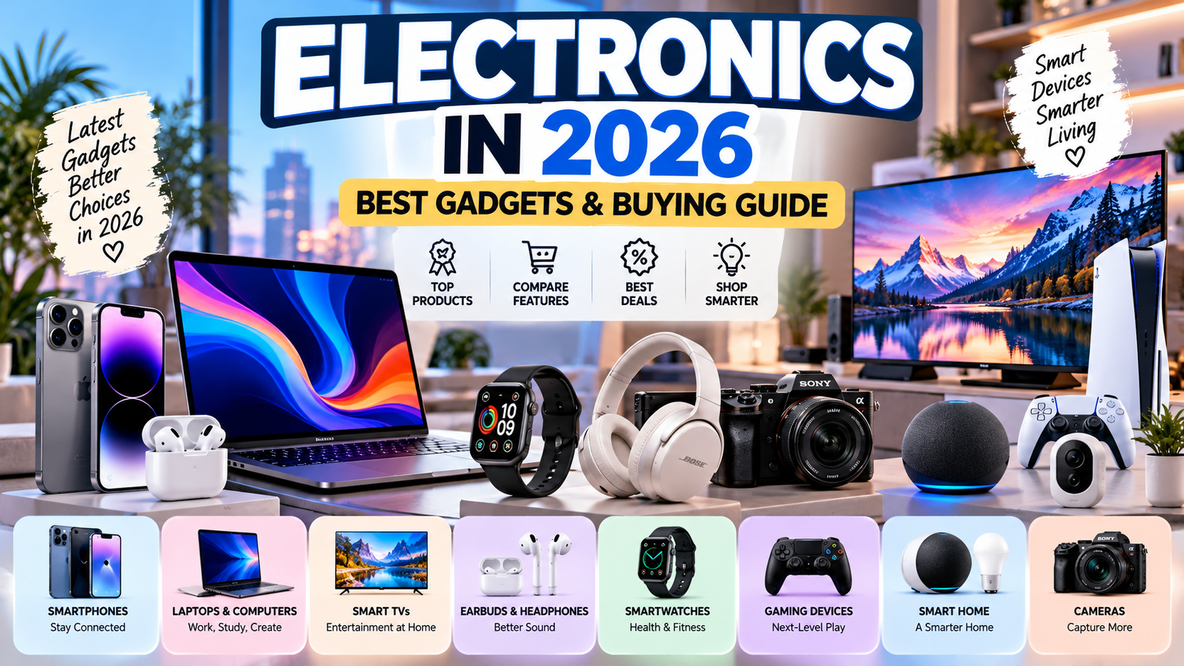 Electronics in 2026: Best Gadgets, Smart Devices, Buying Tips, and Technology Trends