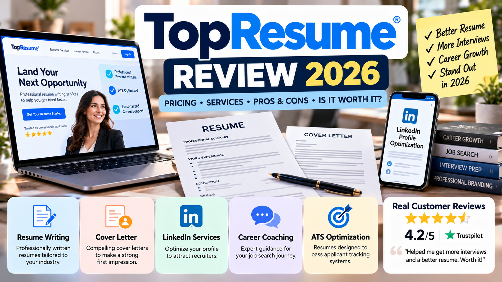 TopResume Review 2026: Is Its Professional Resume-Writing Service Worth It?