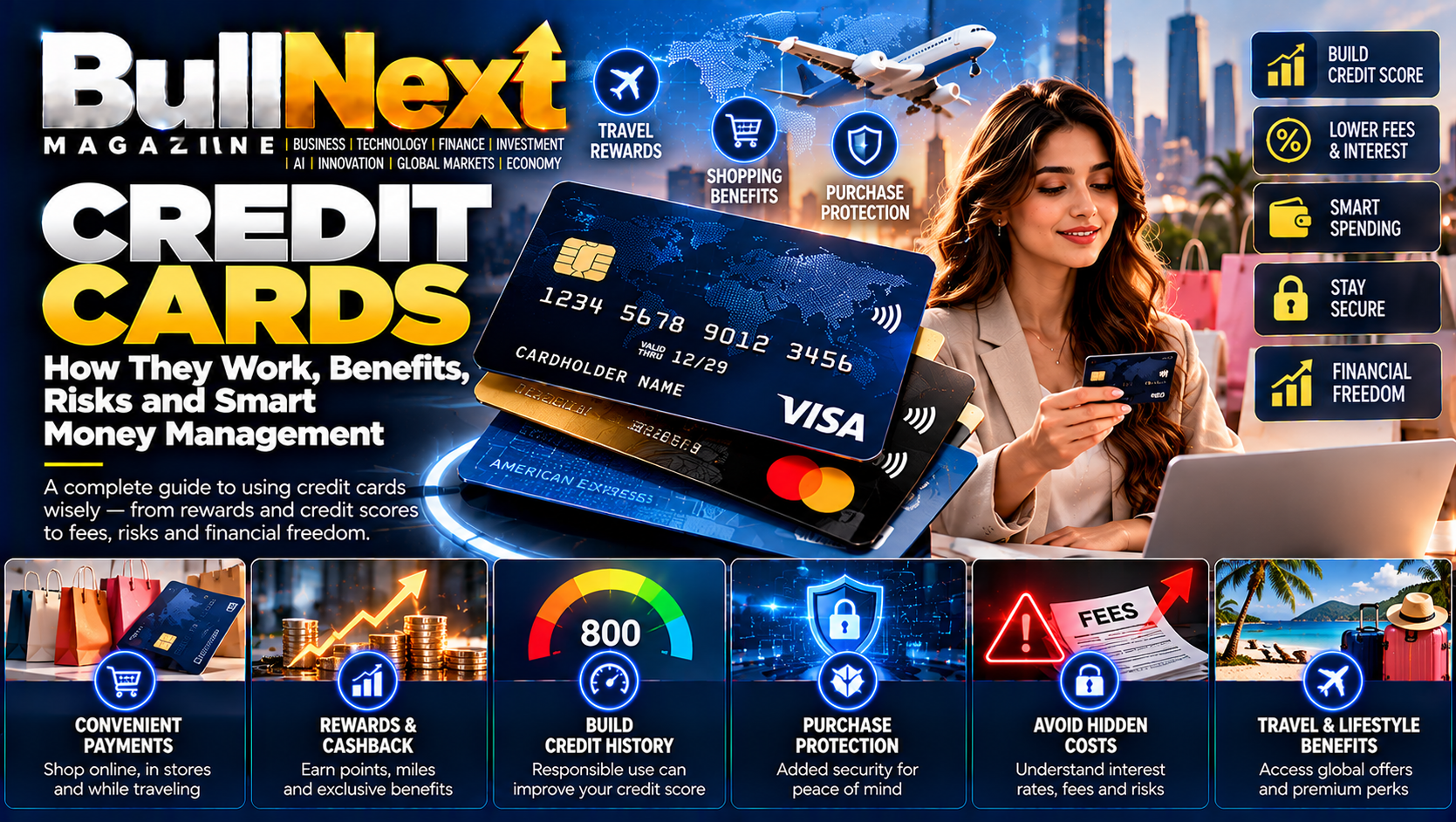 Credit Cards Explained: How They Work, Their Benefits, Risks and Smart Money Management