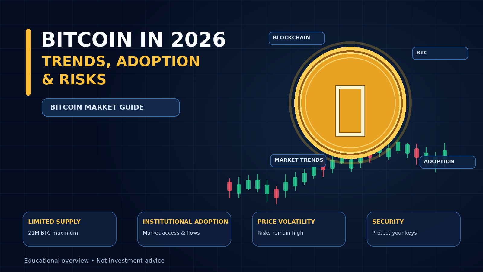 Bitcoin in 2026: Adoption, Market Trends, Benefits, and Risks