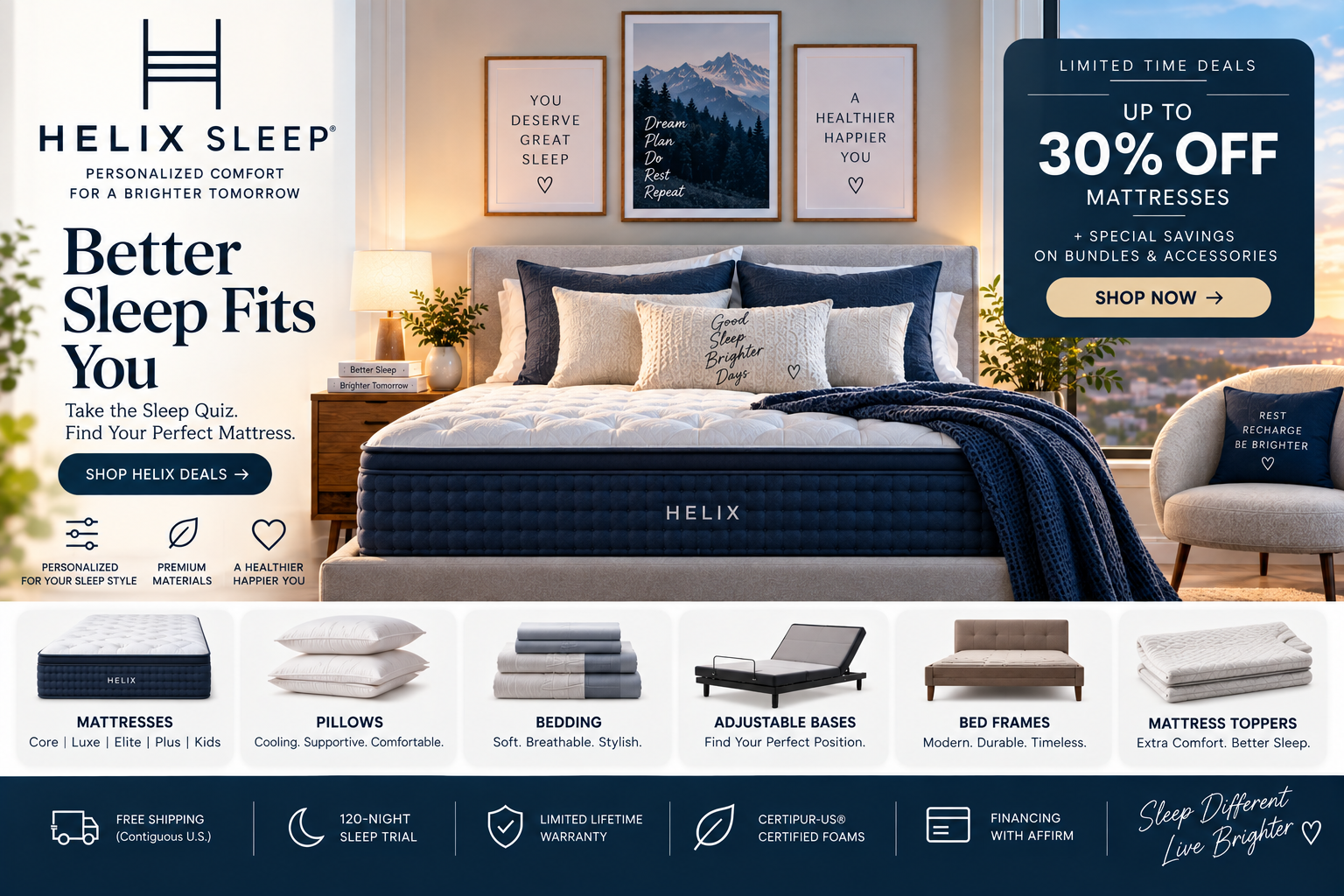 Helix Sleep Deals and Brands: Mattresses, Sleep Products, and Smart Shopping Guide