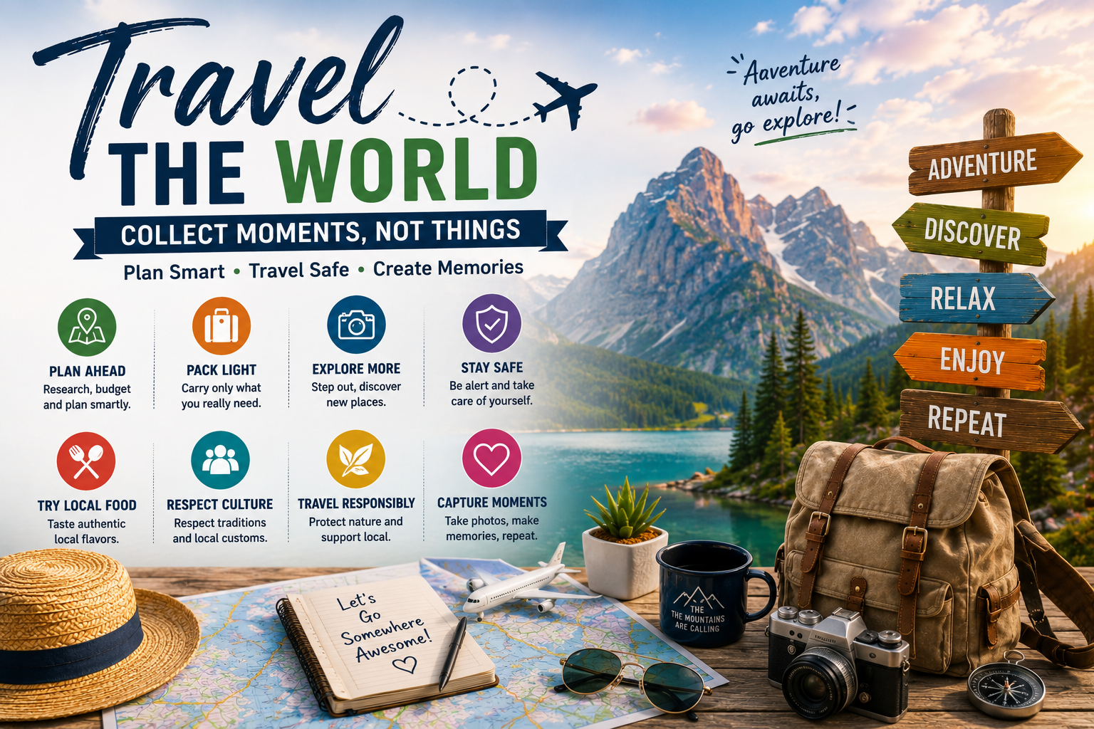 The Joy of Travel: How to Plan a Memorable and Meaningful Journey