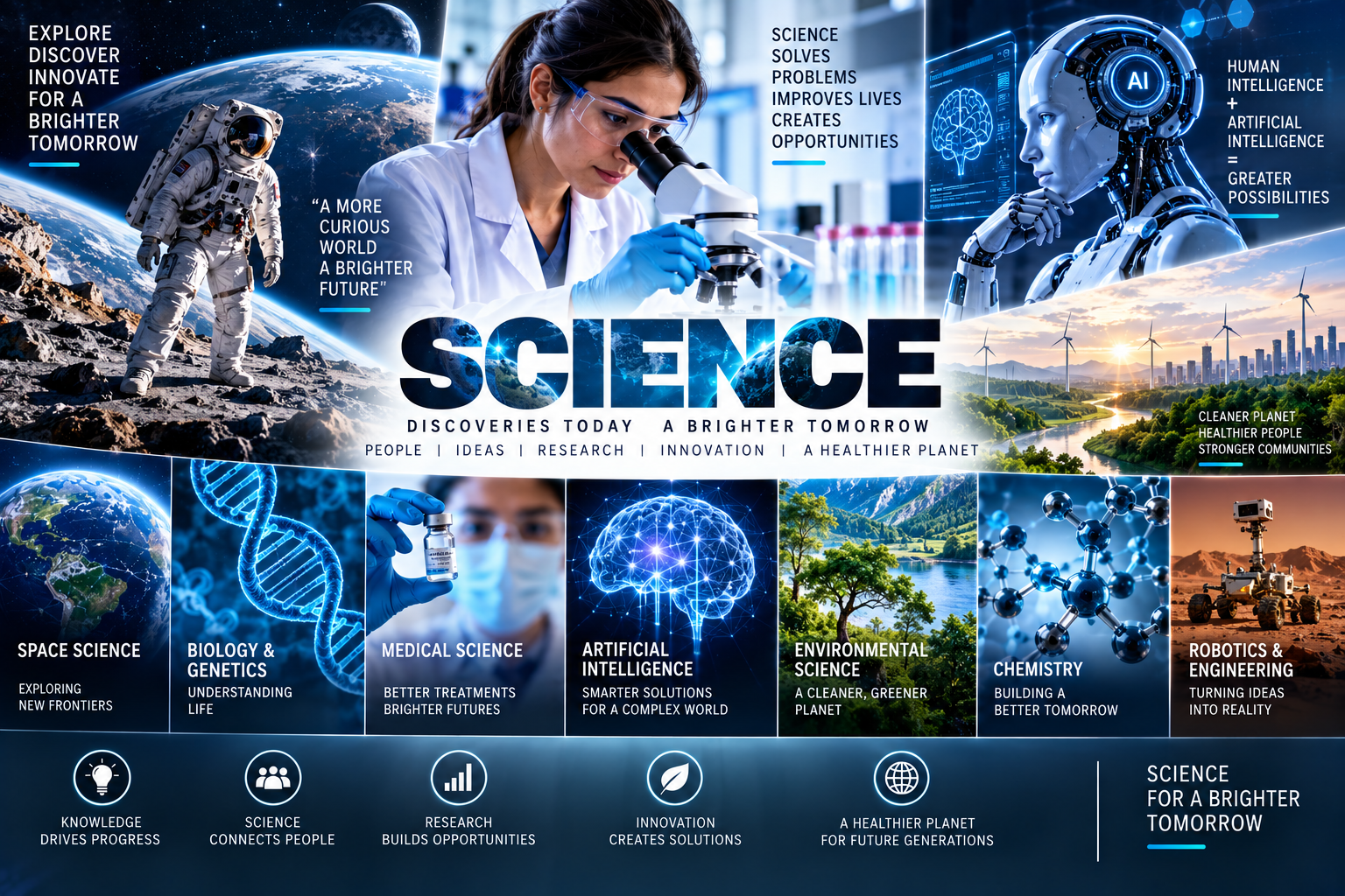 Science: Discoveries, Innovation and the Forces Shaping Our Future