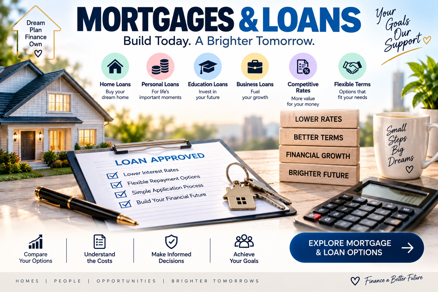 Mortgages & Loans: A Complete Guide to Borrowing Money Wisely