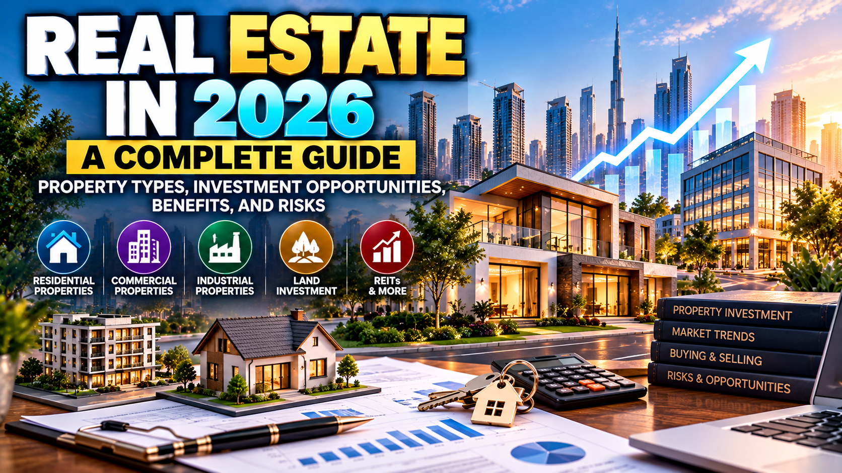 Real Estate in 2026: A Complete Guide to Property Types, Investment Opportunities, Benefits, and Risks