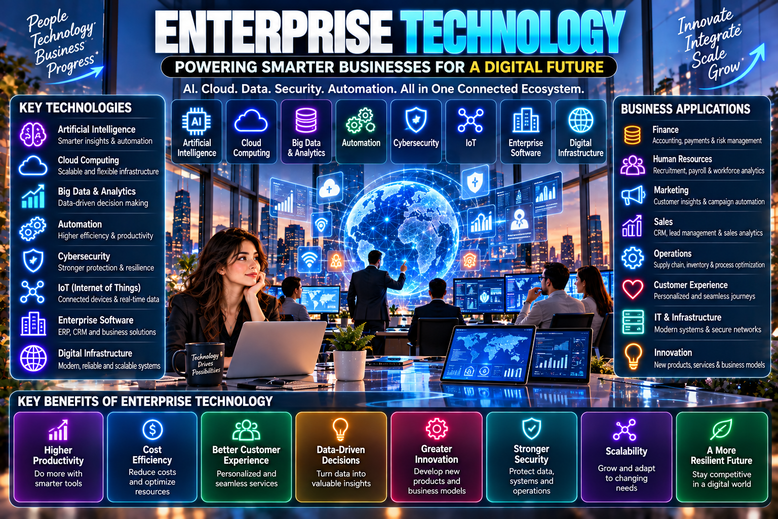 Enterprise Technology: A Complete Guide to Modern Business Technology