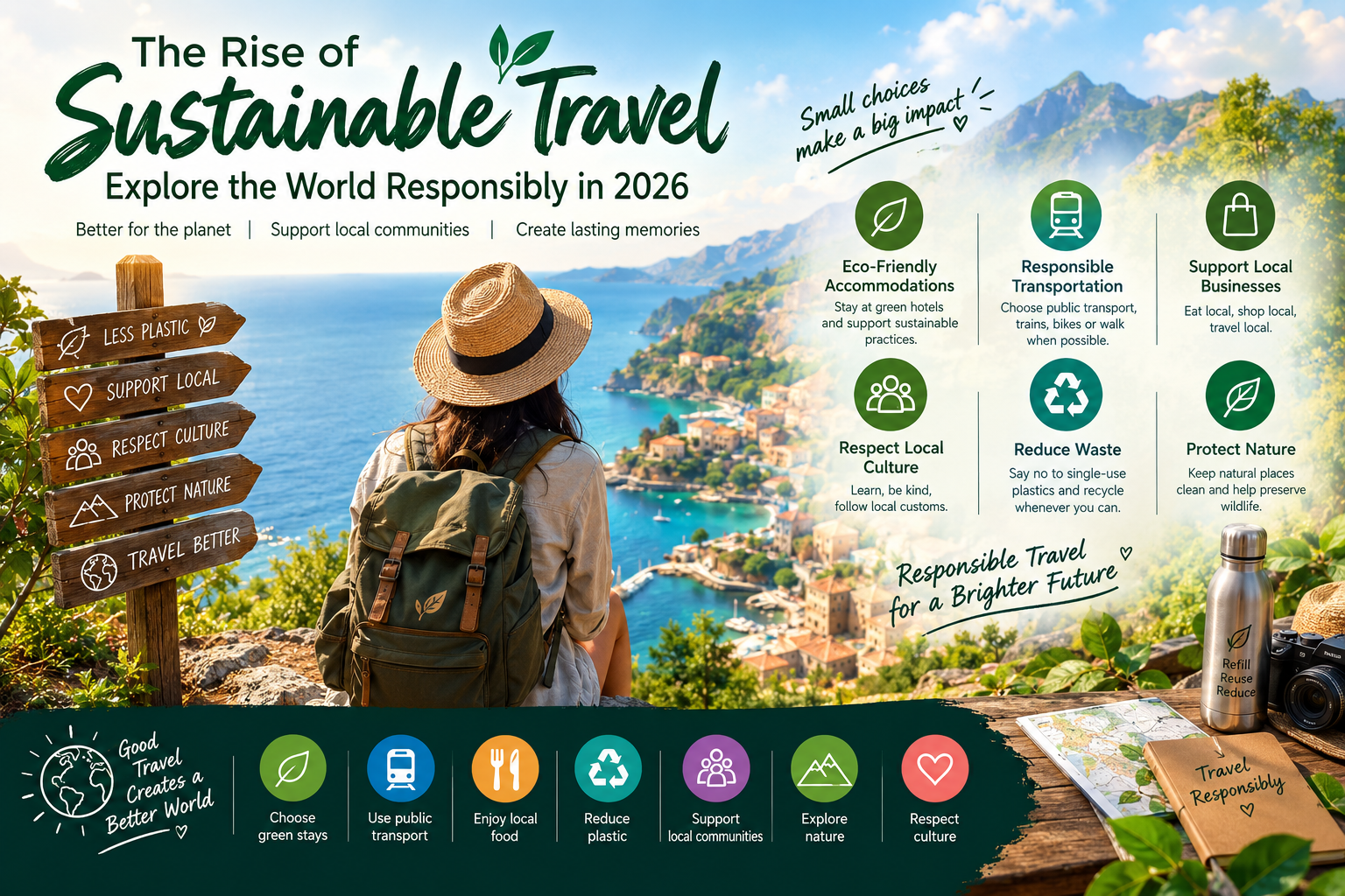The Rise of Sustainable Travel: How to Explore the World Responsibly in 2026