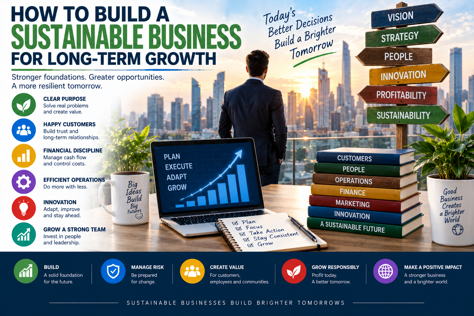 How to Build a Sustainable Business for Long-Term Growth