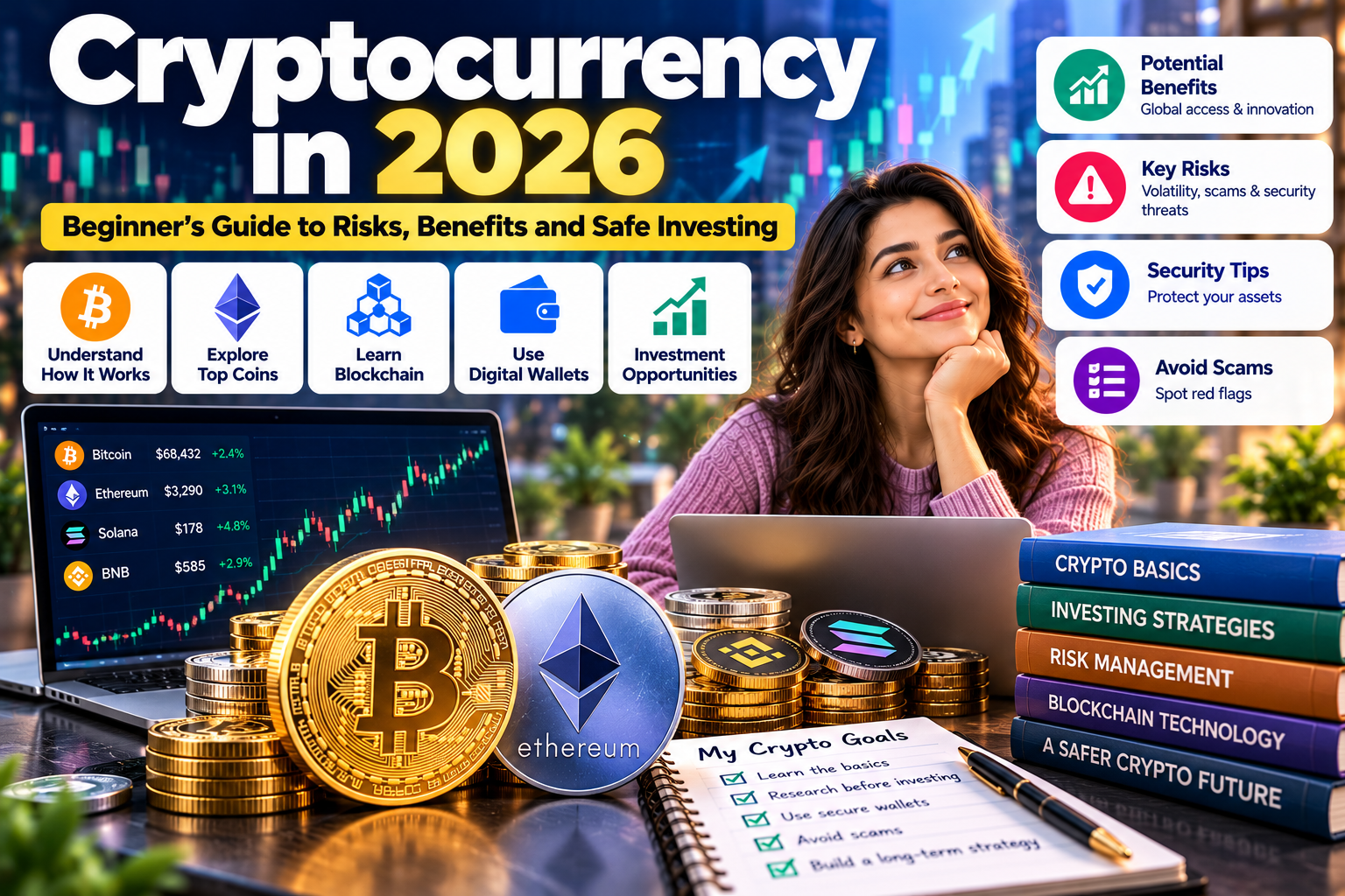 Cryptocurrency in 2026: How It Works, Benefits, Risks, and What Beginners Should Know