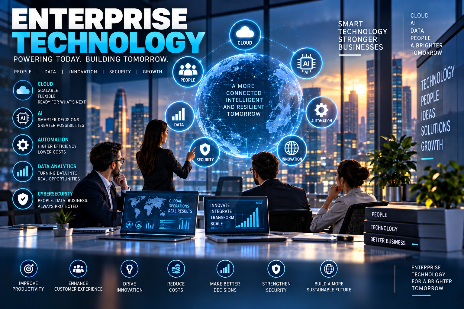 Enterprise Technology: Building the Digital Infrastructure of Modern Business