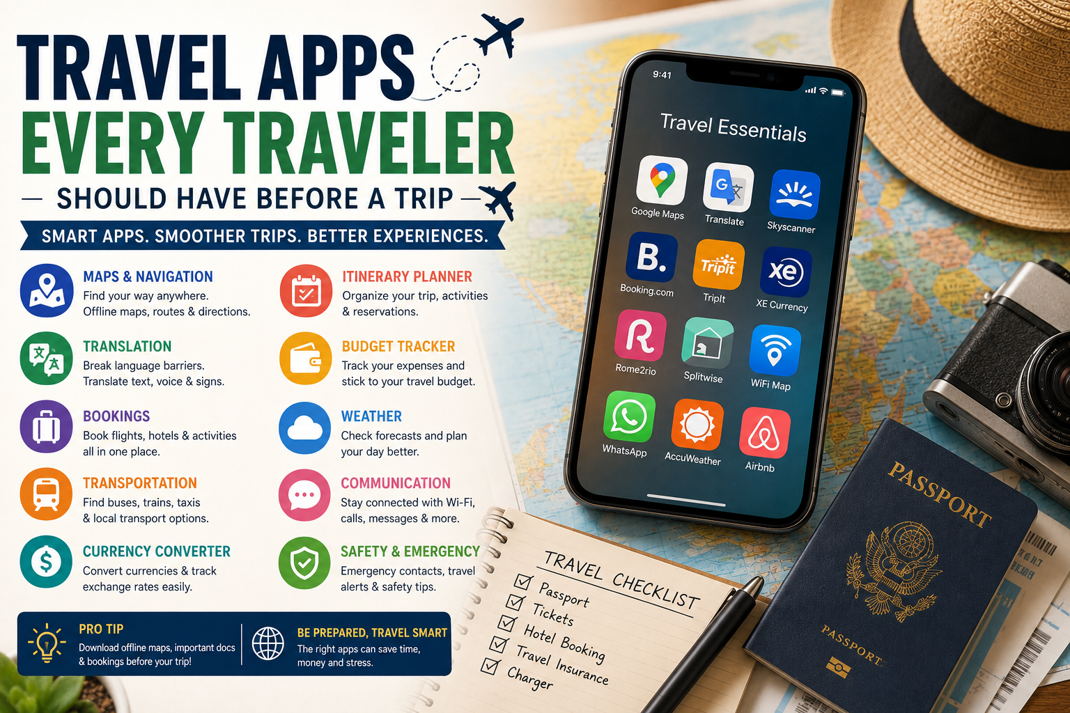 Travel Apps Every Traveler Should Have Before a Trip