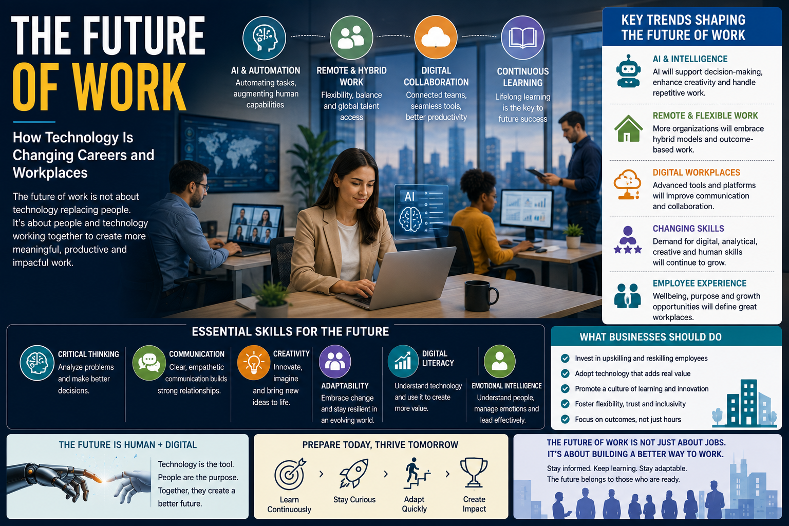 The Future of Work: How Technology Is Changing Careers and Workplaces