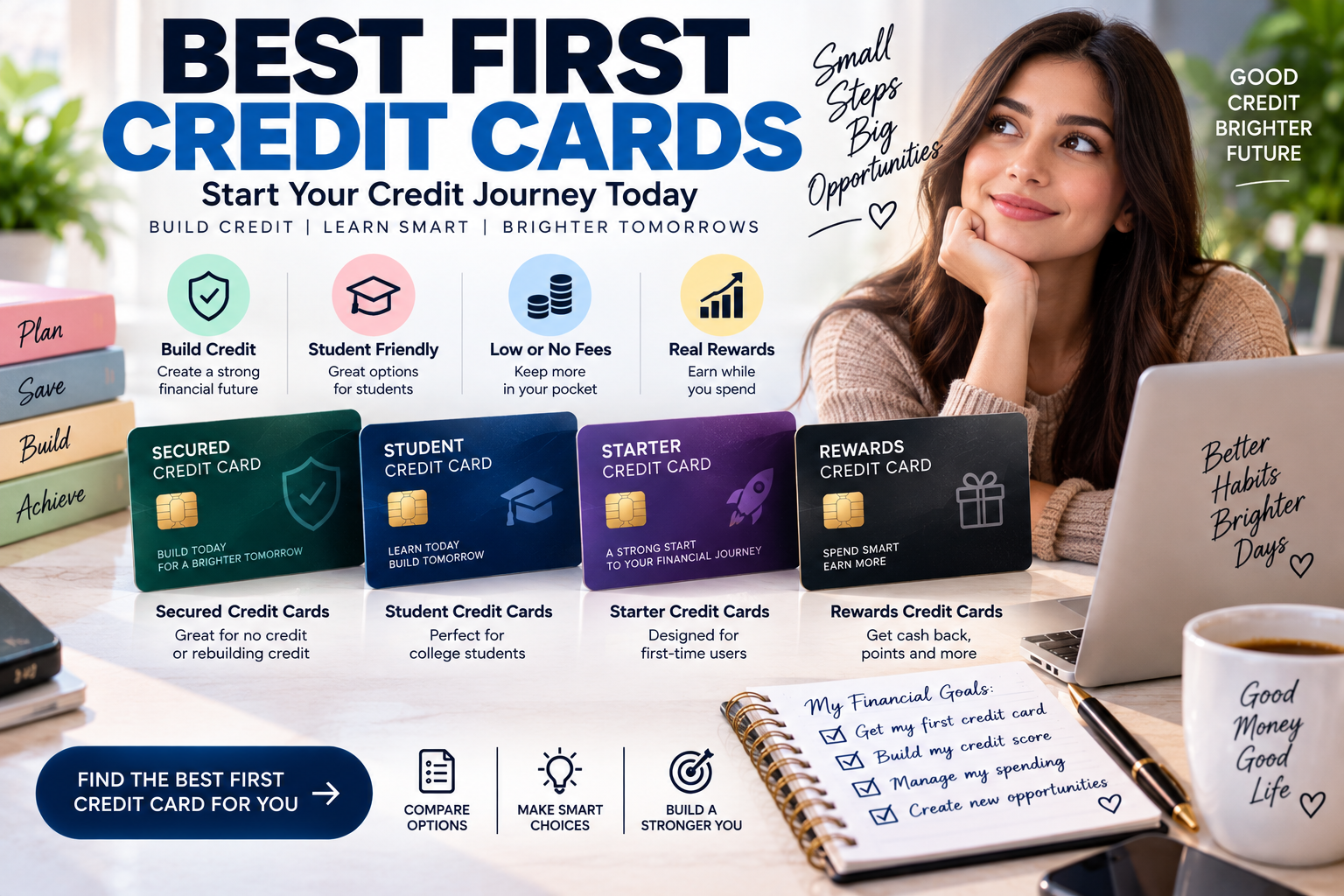 Best First Credit Cards: A Beginner’s Guide to Choosing Your First Card