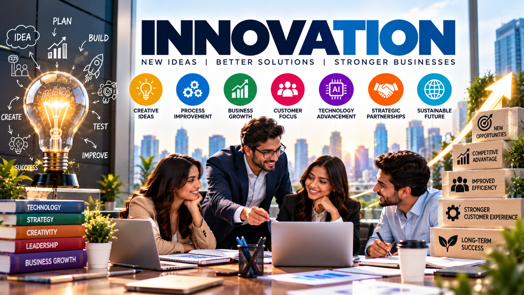 Innovation: How New Ideas and Technology Drive Business Growth