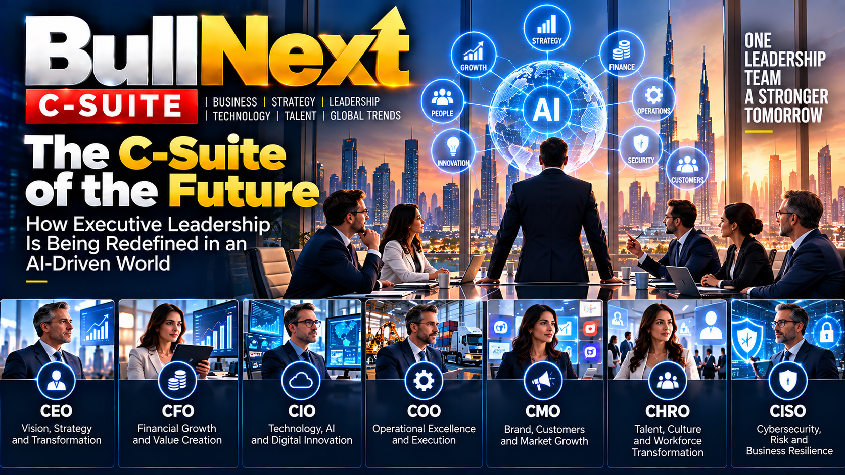 The C-Suite of the Future: How Executive Leadership Is Being Redefined