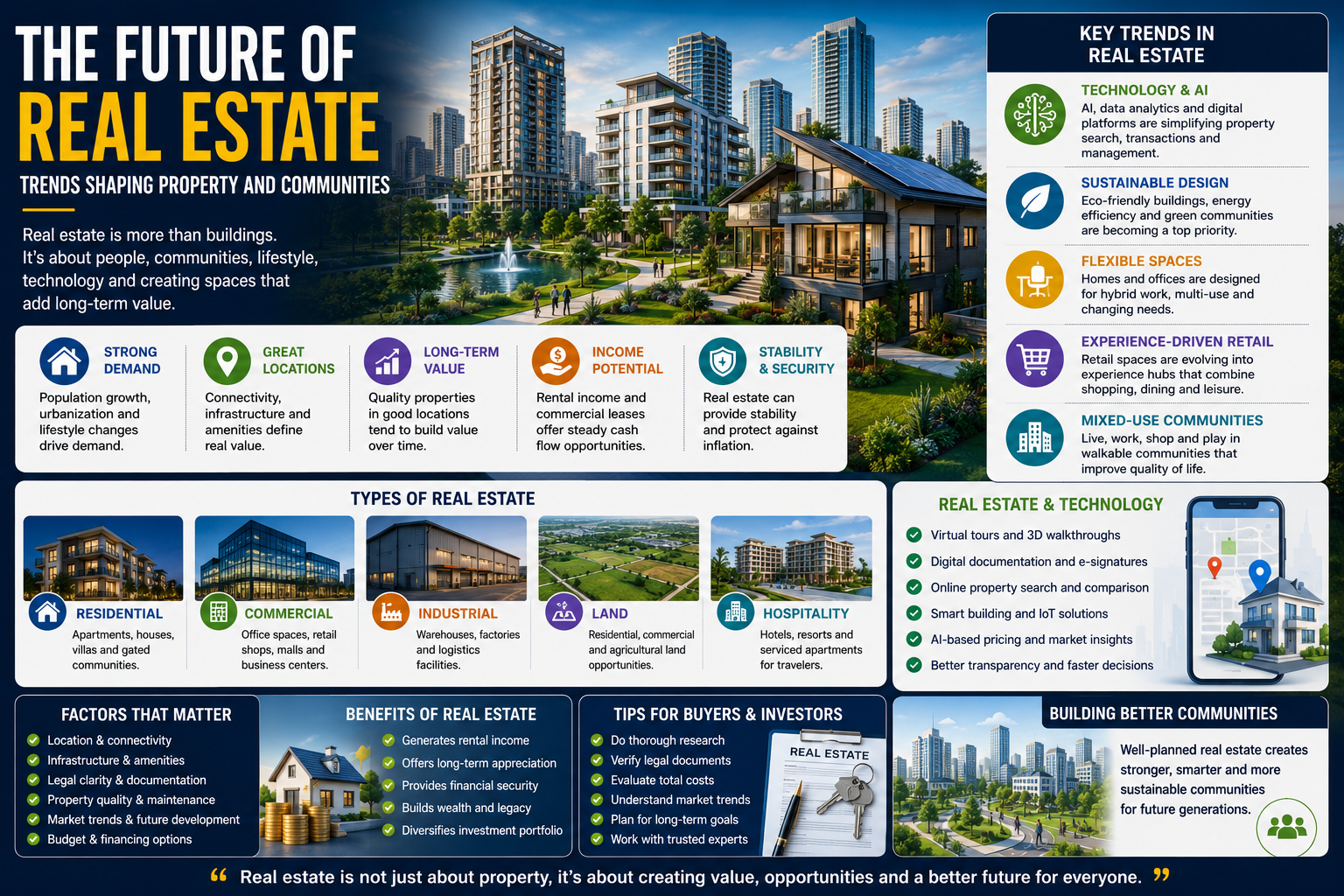 The Future of Real Estate: How Modern Trends Are Changing Property and Communities