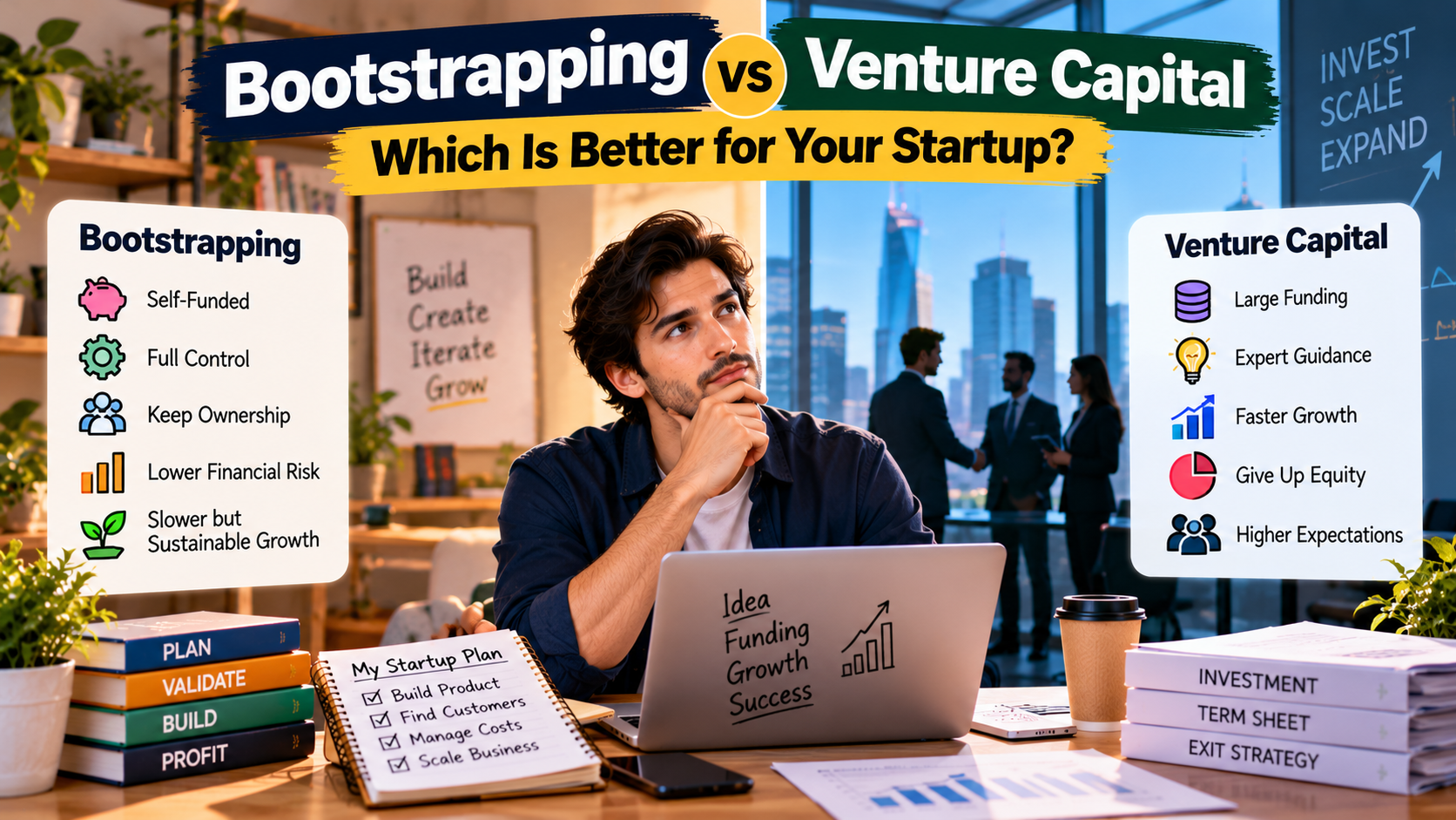 Bootstrapping vs. Venture Capital: Which Is Better for Your Startup?