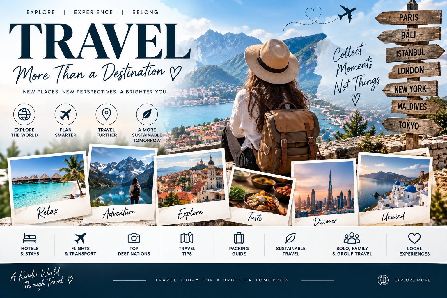 Travel: The Ultimate Guide to Exploring the World, Planning Trips, and Traveling Smarter