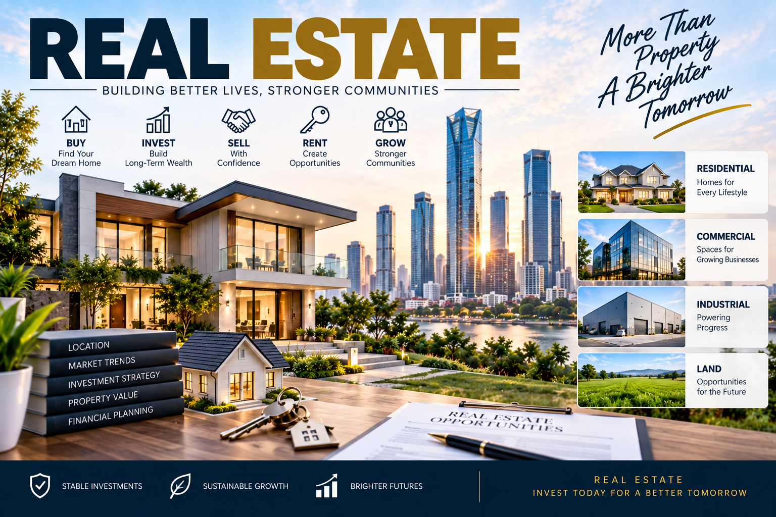 Real Estate: A Complete Guide to Buying, Selling, and Investing in Property