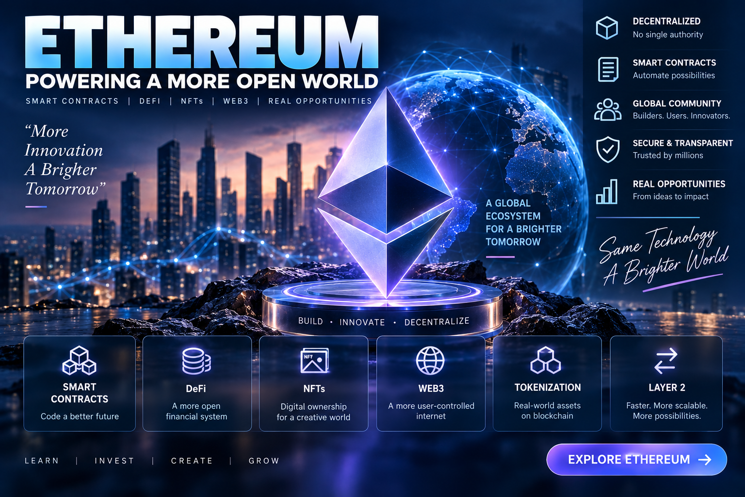 Ethereum: Understanding the Blockchain, ETH and the Future of Decentralized Technology