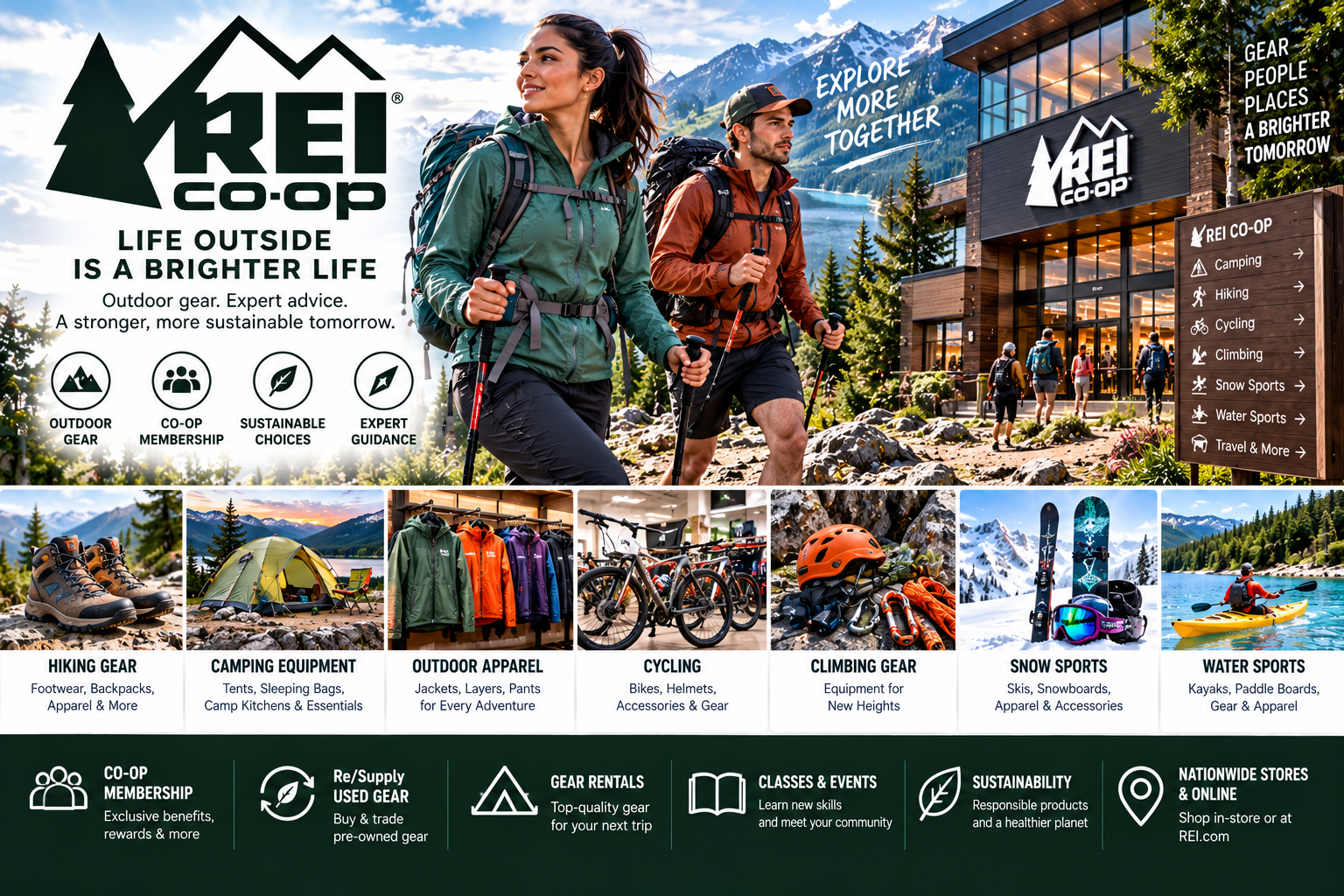 REI: A Complete Guide to the Outdoor Retailer, Co-op Model, Products, and 2026 Trends