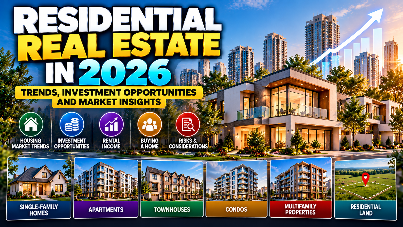 Residential Real Estate in 2026: Property Types, Housing Market Trends, and Investment Opportunities