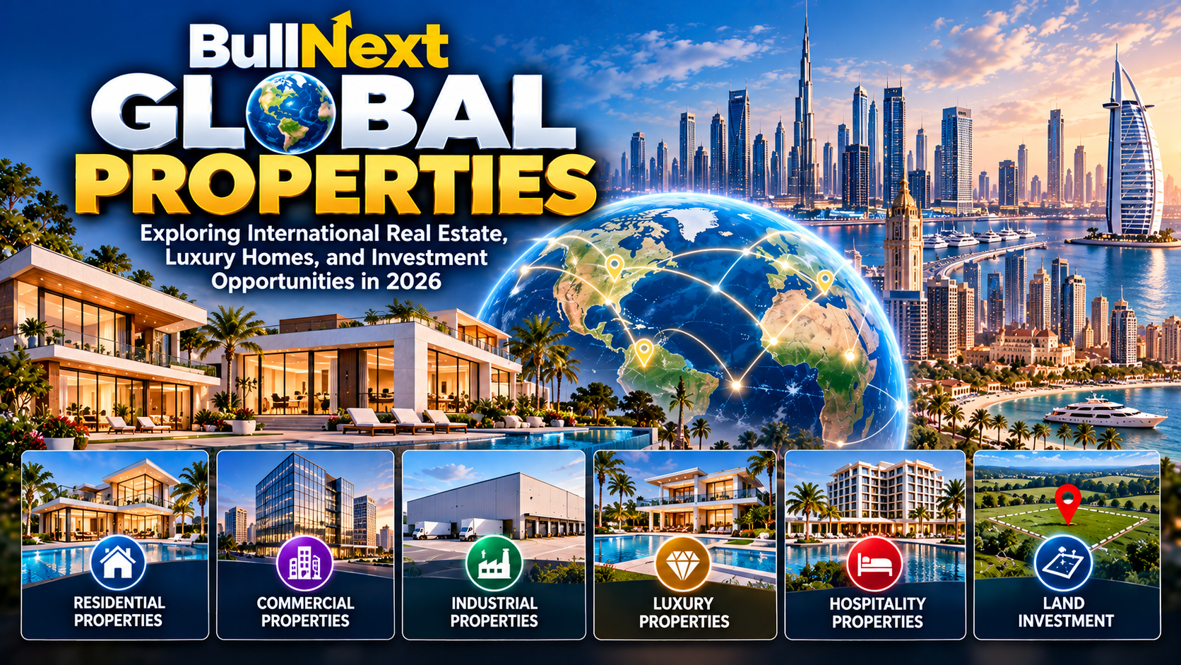 BullNext Global Properties: Exploring International Real Estate, Luxury Homes, and Property Investment in 2026